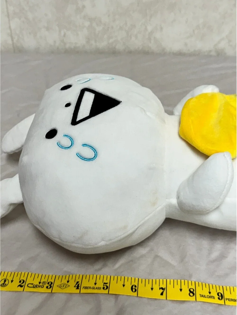Usagyuuun Crying Bunny holding Coin Purse Plush Fukuya Quan Inc White 10